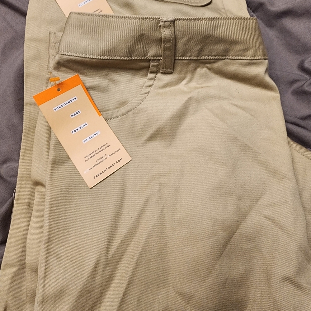 French Toast Girl's Pull-On Uniform Shorts Size 14 Plus